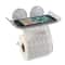 Bath Bliss Toilet Paper Dispenser with Cell Phone Holder Shelf